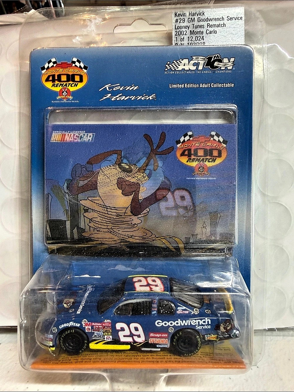 Action Kevin Harvick #29 Goodwrench Service 2002 Monte Carlo 1 of 12,024